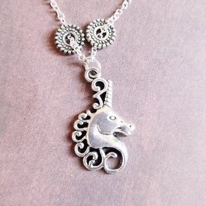 iamkimberlina Jewelry - š§µ3/$35 - Silver Plated Necklace w/ Unicorn Charm iamkimberlina Jewelry - š§µ3/$35 - Silver Plated Necklace w/ Unicorn Charm
